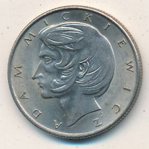 10 злотых 1975 год Адам Мицкевич Польша