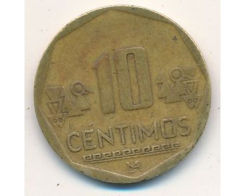 10 сентимо 2003 год Перу