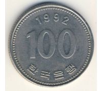 100 вон 1992 год Южная Корея