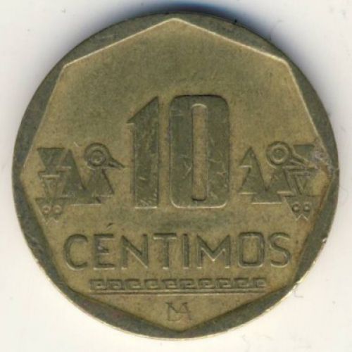 10 сентимо 2006 год Перу