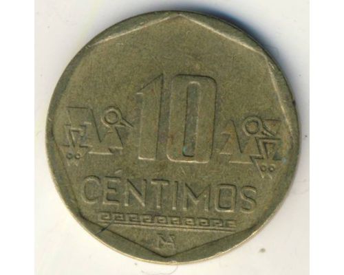 10 сентимо 2007 год Перу