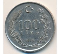 100 лир 1986 год Турция