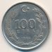 100 лир 1986 год Турция