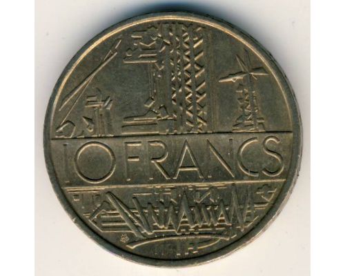 10 франков 1987 год Франция