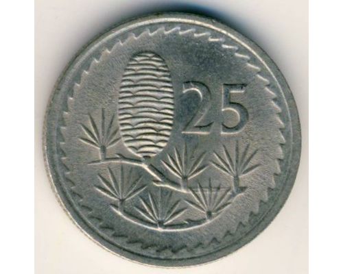25 мил 1980 год Кипр