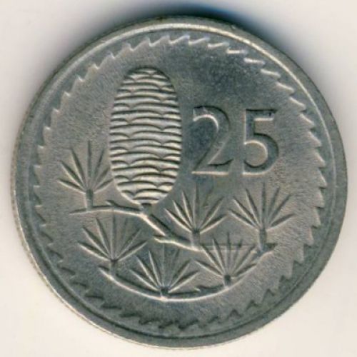 25 мил 1980 год Кипр