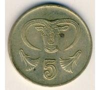 5 центов 1985 год Кипр