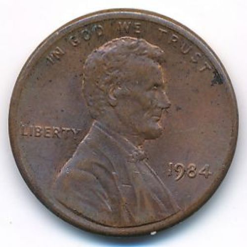 1 цент 1984 год США