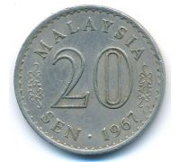 20 сен 1967 год Малайзия