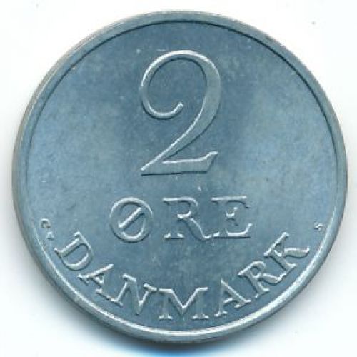 2 эре 1970 года Дания Фредерик IX