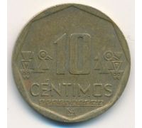 10 сентимо 2011 год Перу