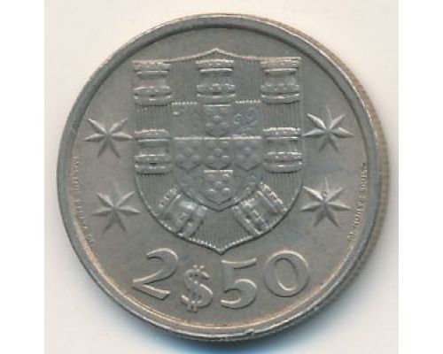 2,5 эскудо 1979 год Португалия
