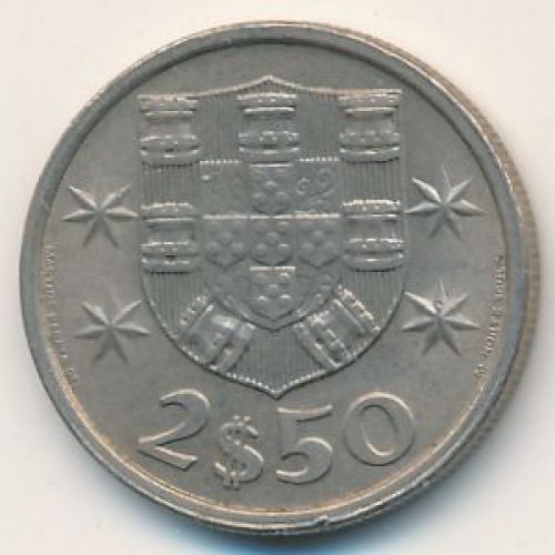 2,5 эскудо 1978 год Португалия