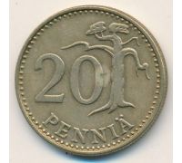 20 пенни 1974 год Финляндия