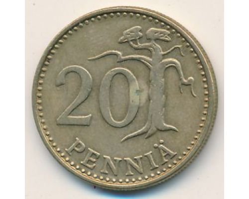 20 пенни 1974 год Финляндия