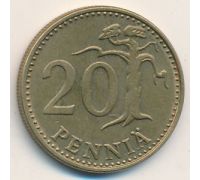 20 пенни 1975 год Финляндия
