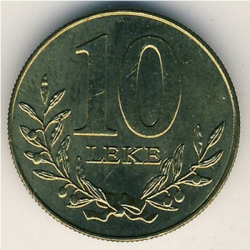 10 лек 1996 год Албания