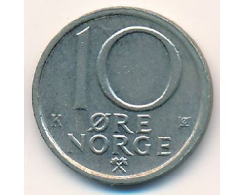 10 эре 1981 год Норвегия