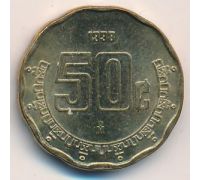 50 сентаво 1998 год Мексика