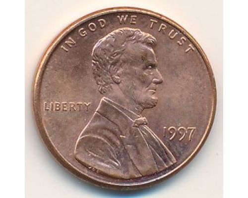 1 цент 1997 год США