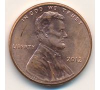 1 цент 2012 год США