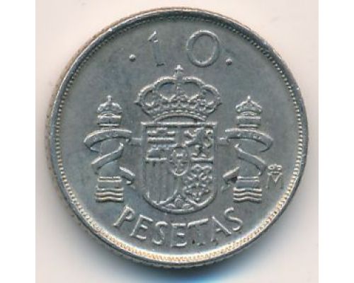 10 песет 1992 год Испания