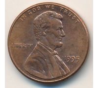 1 цент 1995 год США