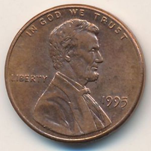 1 цент 1995 год США