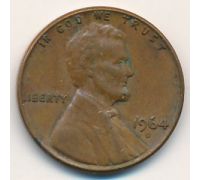 1 цент 1964 год D США