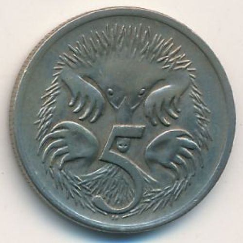 5 центов 1971 год Австралия