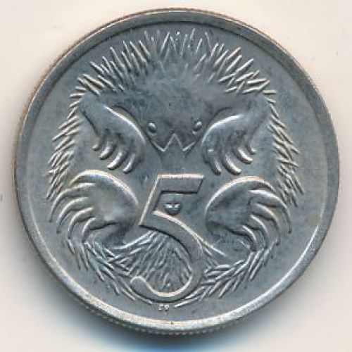 5 центов 1980 год Австралия
