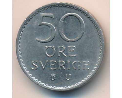 50 эре 1968 год Швеция