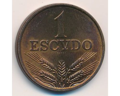1 эскудо 1973 год Португалия