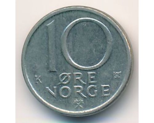 10 эре 1988 год Норвегия
