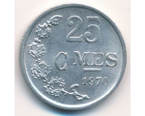 25 сентим 1970 год Люксембург