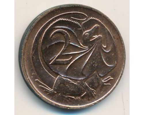 2 цента 1966 год Австралия