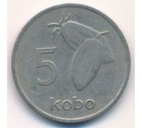 5 кобо 1973 год Нигерия