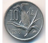 10 сентаво 1978 год Мексика