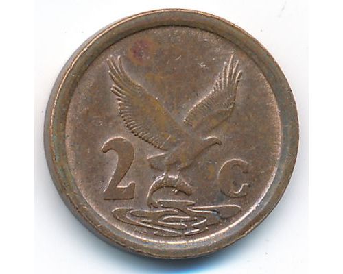 2 цента 1994 год ЮАР