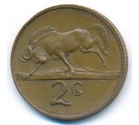 2 цента 1978 год ЮАР