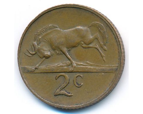 2 цента 1978 год ЮАР