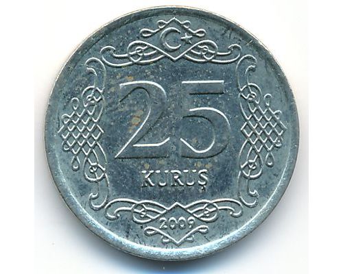 25 куруш 2009 год Турция