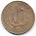 1/2 пенни 1939 год Великобритания Пол пенни, half penny Георг VI
