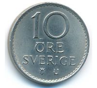 10 эре 1964 год Швеция