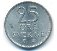 25 эре 1969 год Швеция