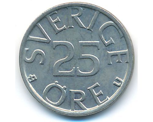 25 эре 1982 год Швеция