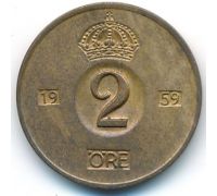 2 эре 1959 год Швеция