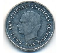 1 крона 2008 год Швеция