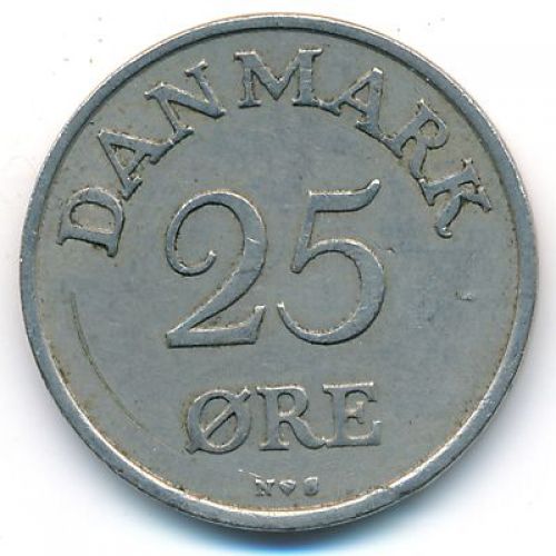 25 эре 1954 год Дания