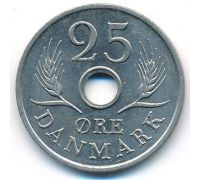 25 эре 1969 год Дания